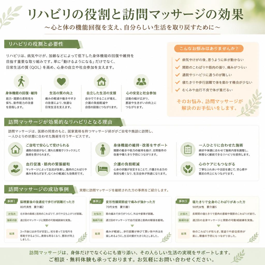 リハビリの重要性