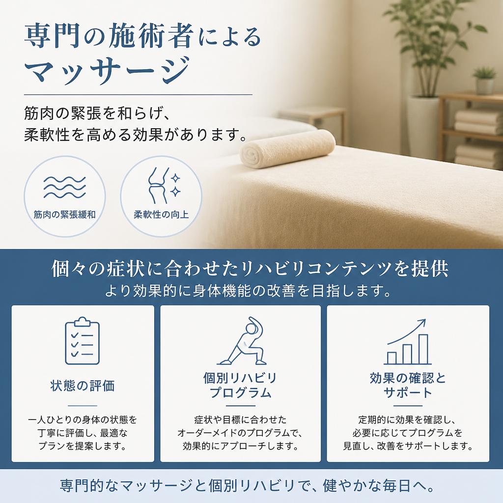 身体機能の改善を目指す