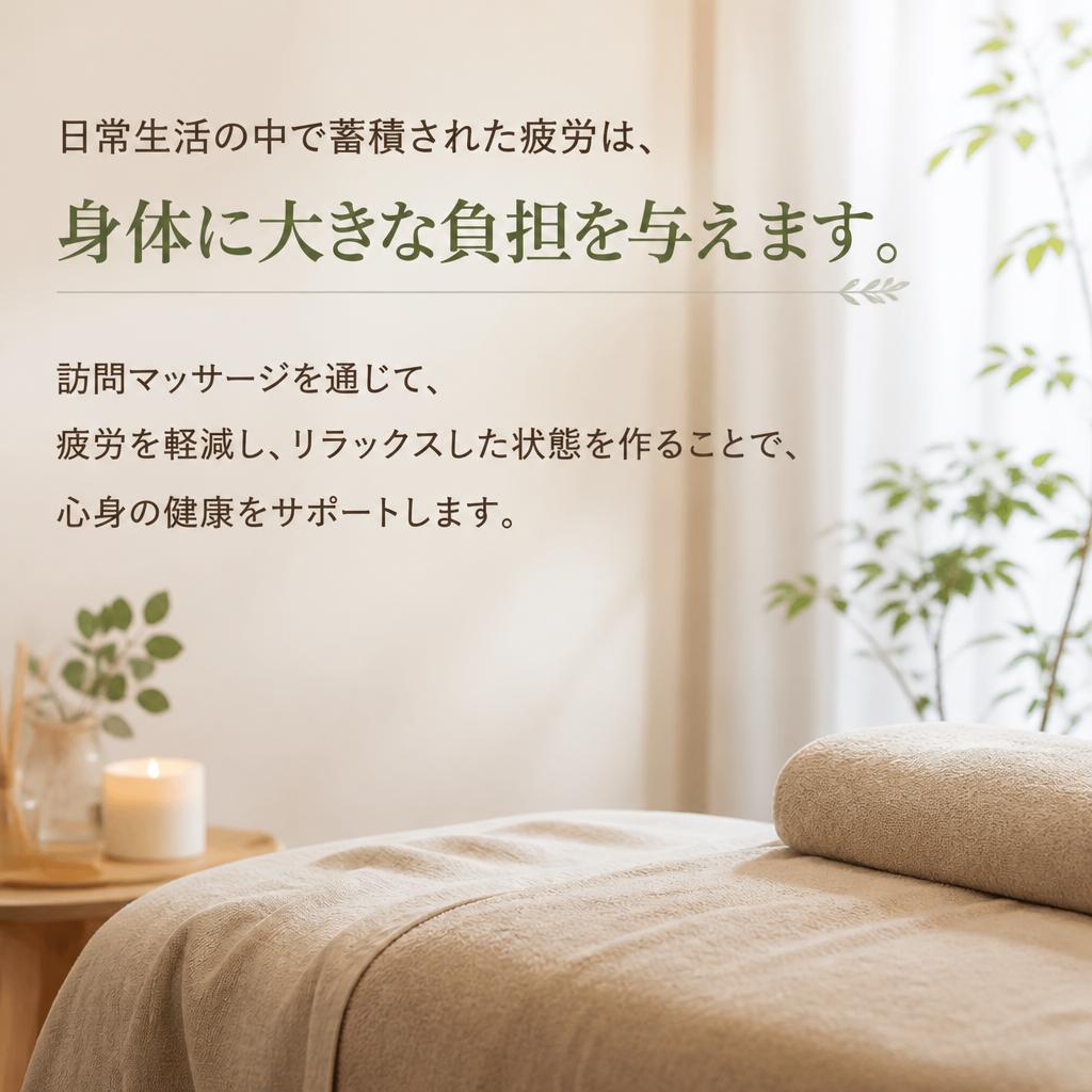 疲労回復に最適なケア