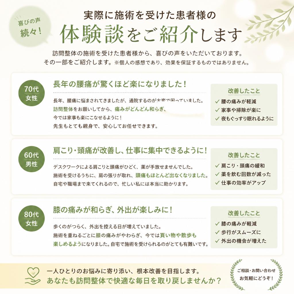 患者様の声