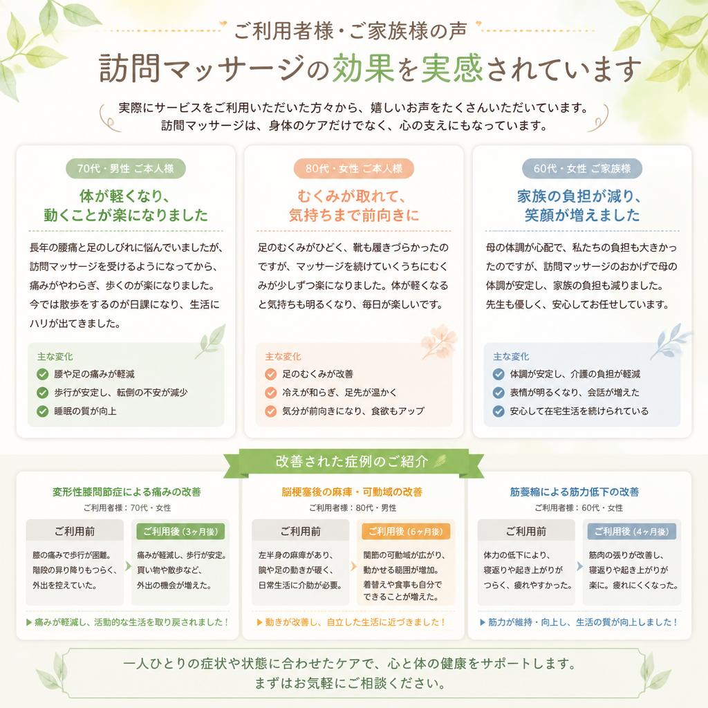 患者様の声