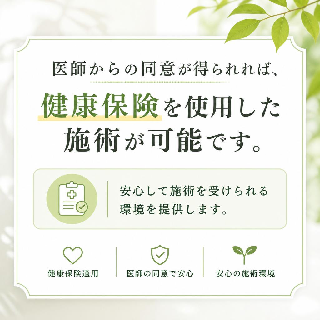 医師との連携・保険適用可能