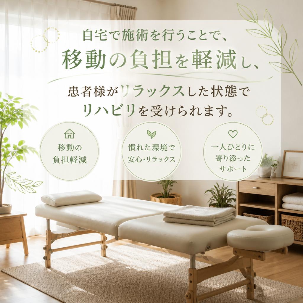 自宅で安心のリハビリ