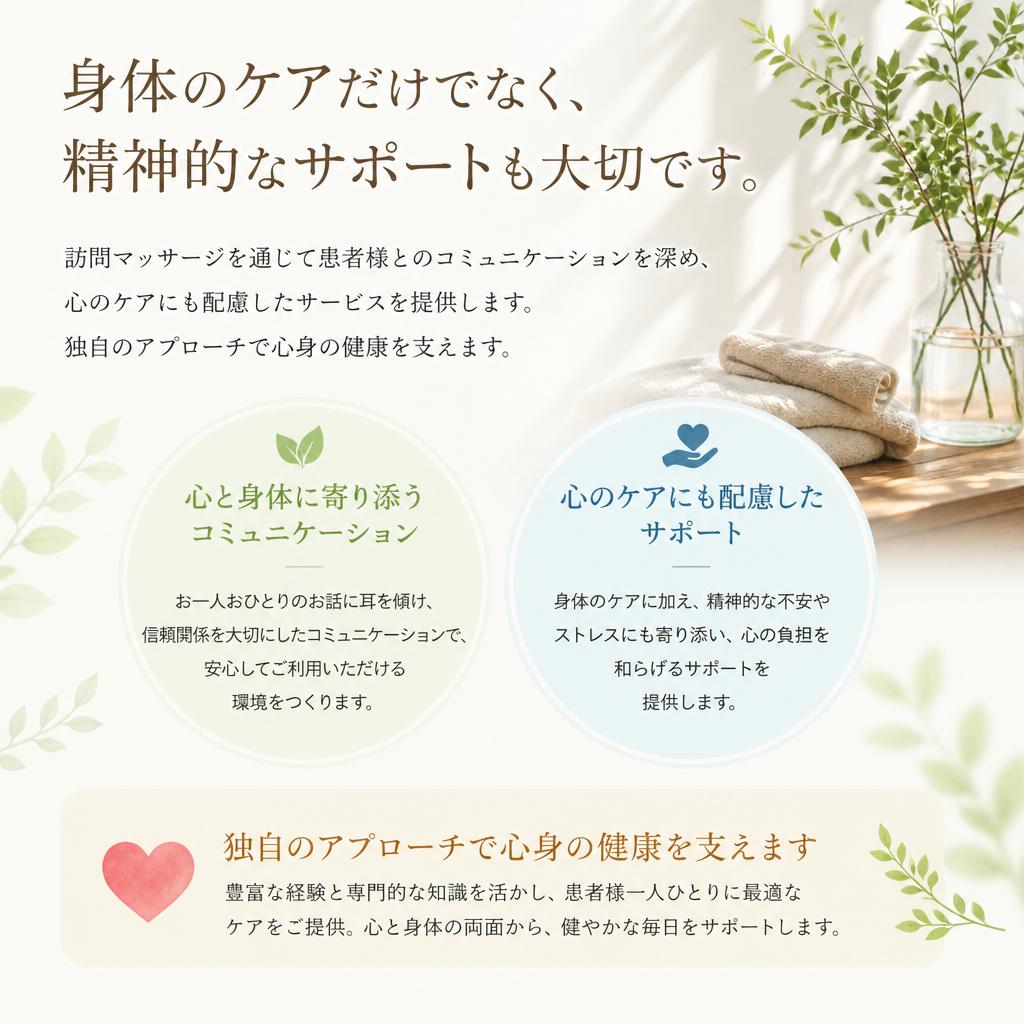 メンタル面での支援とケアの重要性