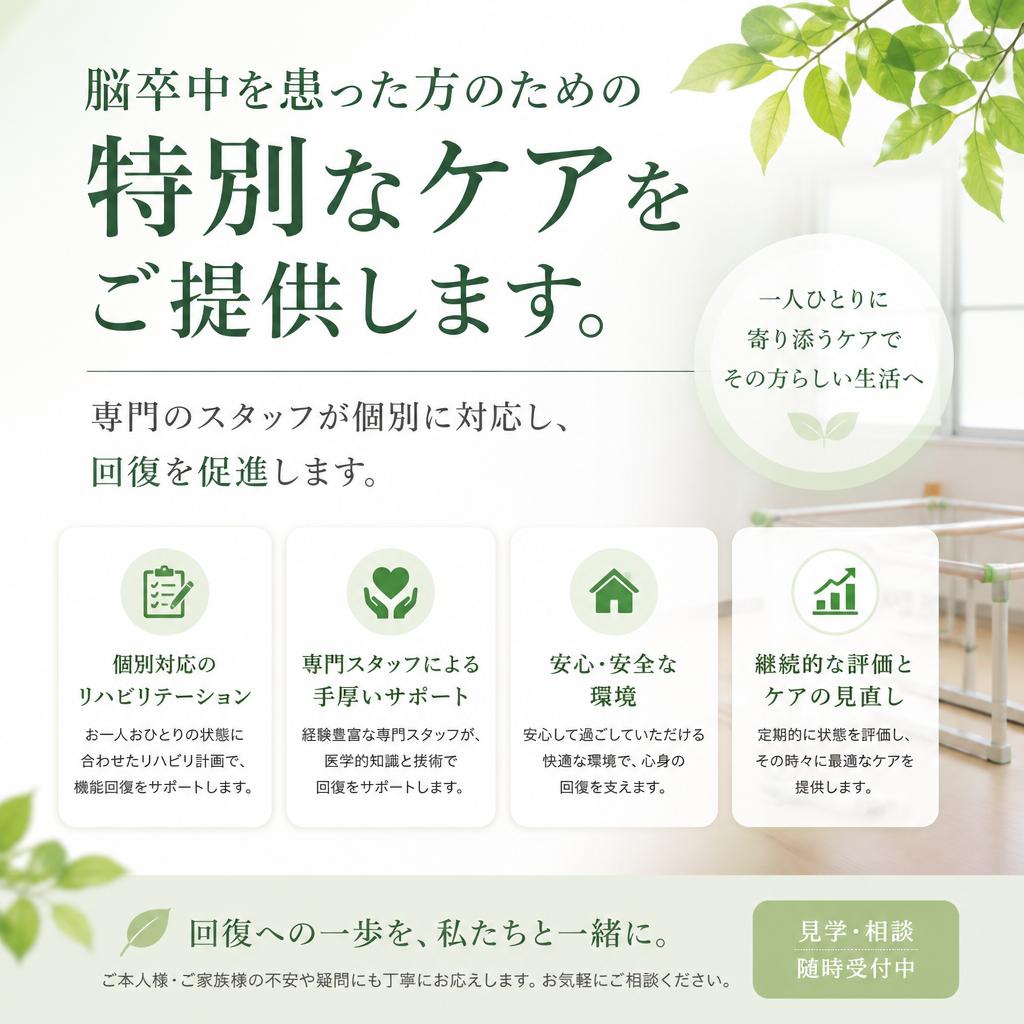 脳卒中後のケア