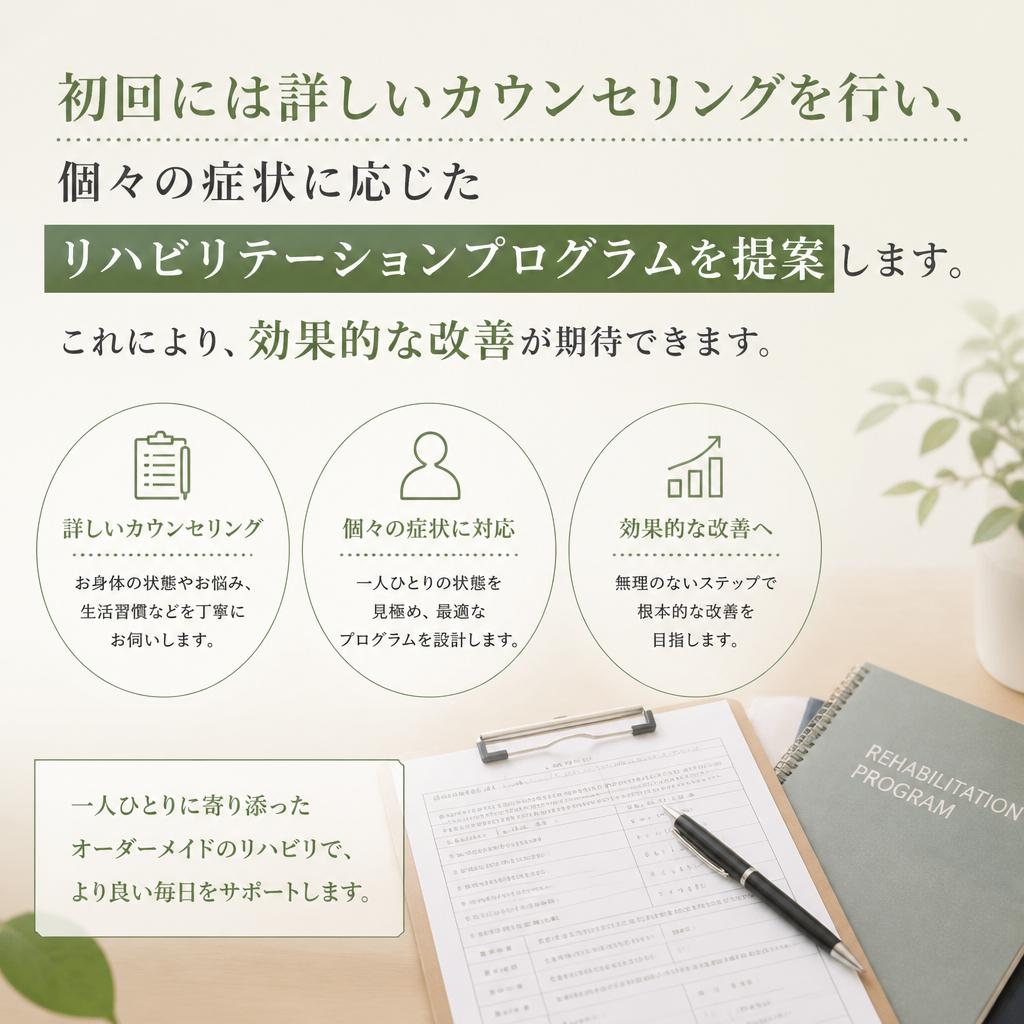 個別プログラムの提案