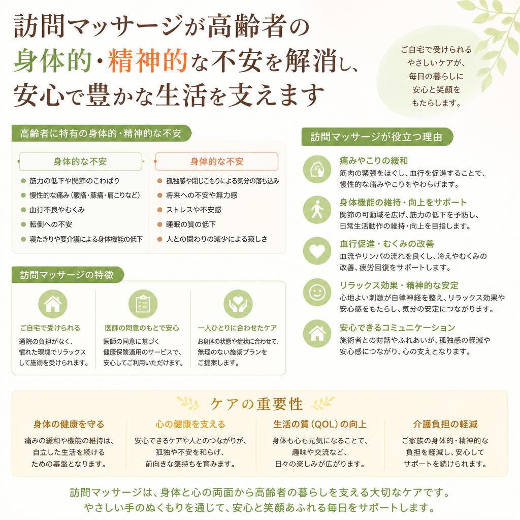 高齢者のケアに最適